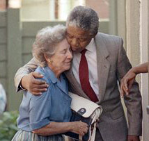 Helen Suzman and Nelson Mandela