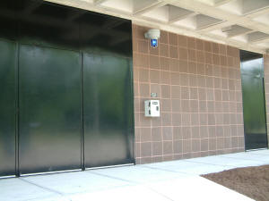 Picture of the Park Center (NW) Emergency Blue Light Phone